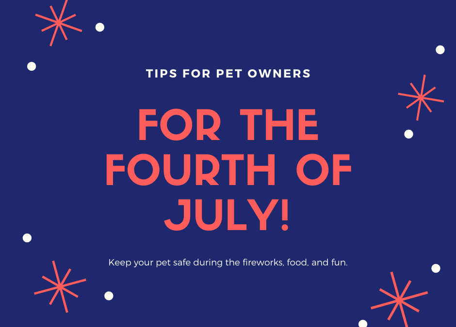 Tips for Pet Owners for the Fourth of July